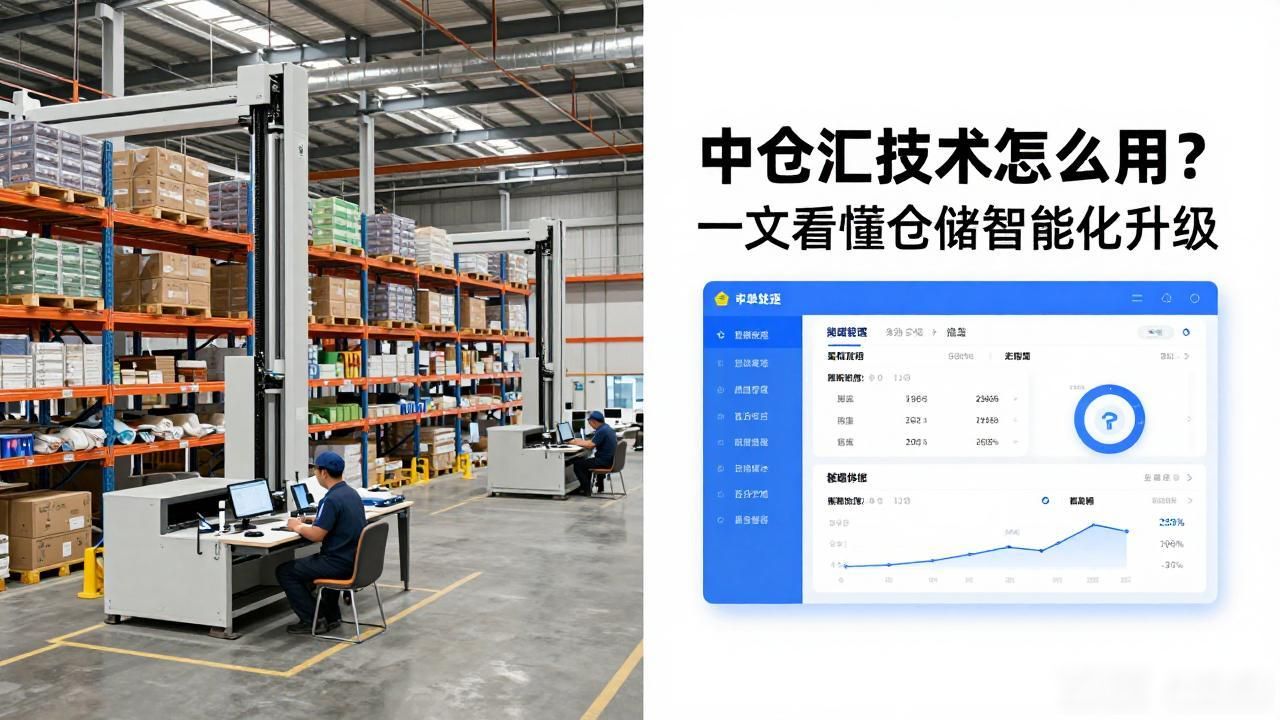 中仓汇技术怎么用？一文看懂仓储智能化升级