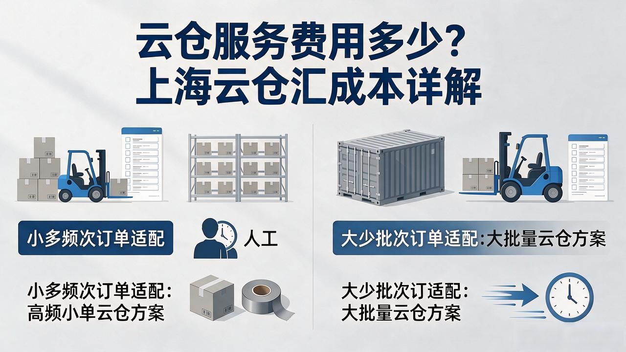 云仓服务费用多少？上海云仓汇成本详解