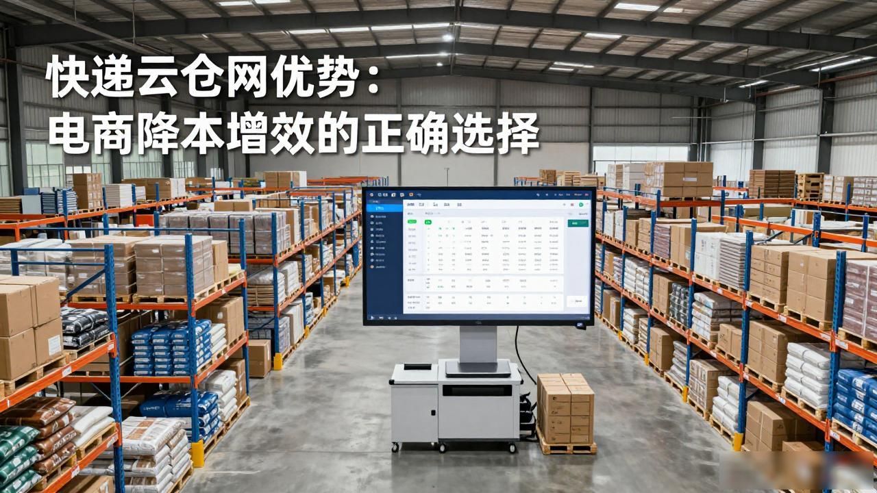 快递云仓网优势：电商降本增效的正确选择