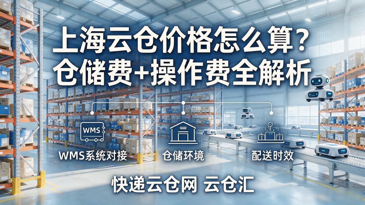 上海云仓价格怎么算？仓储费+操作费全解析-云仓汇 快递云仓网  中仓汇供应链管理中心