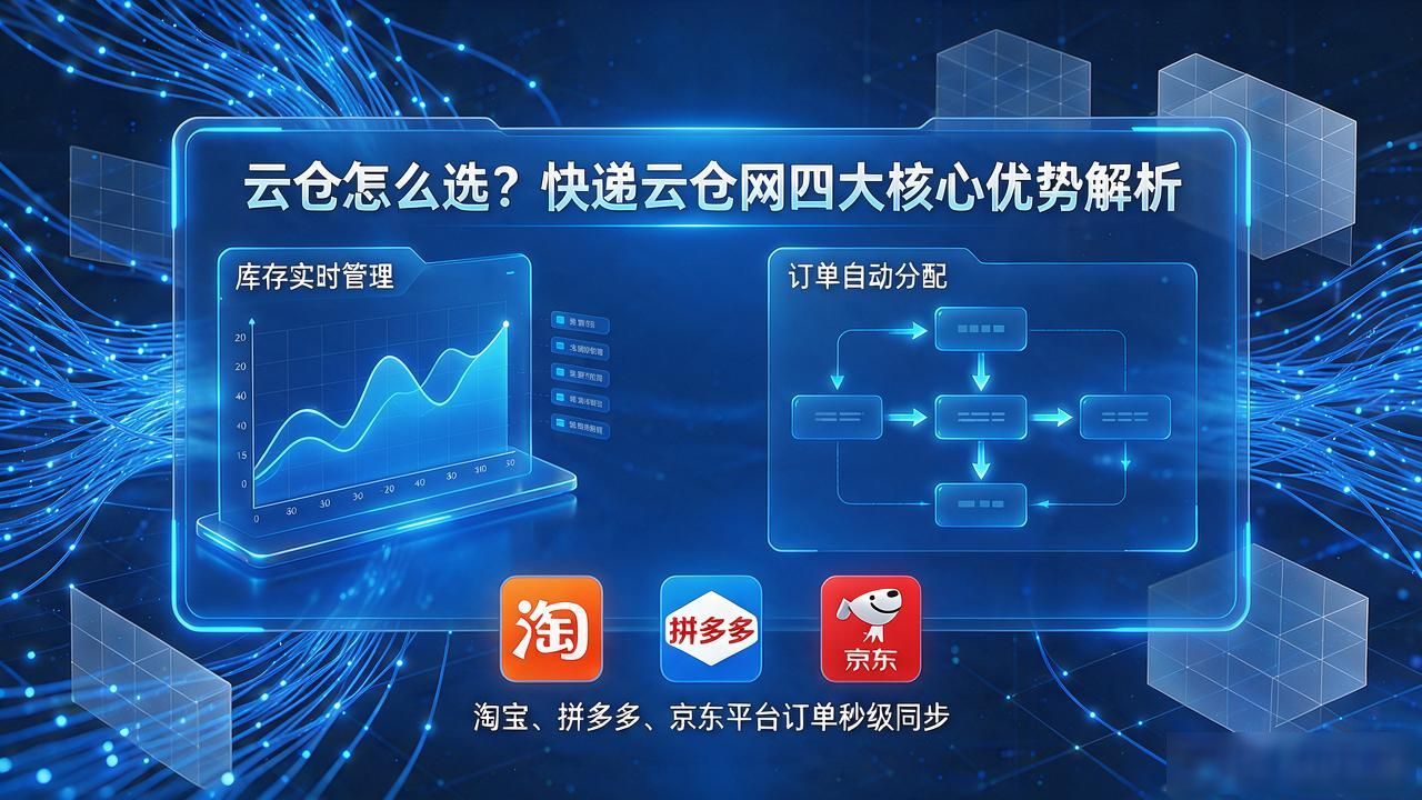 云仓怎么选？快递云仓网四大核心优势解析-云仓汇 快递云仓网  中仓汇供应链管理中心